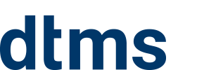 Logo der dtms GmbH, dunkelblau auf weißem Hintergrund.